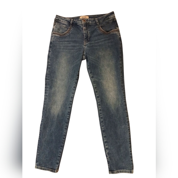 Mos Mosh Jeans Womens Size 32 Listen To Your Heart - Picture 1 of 8